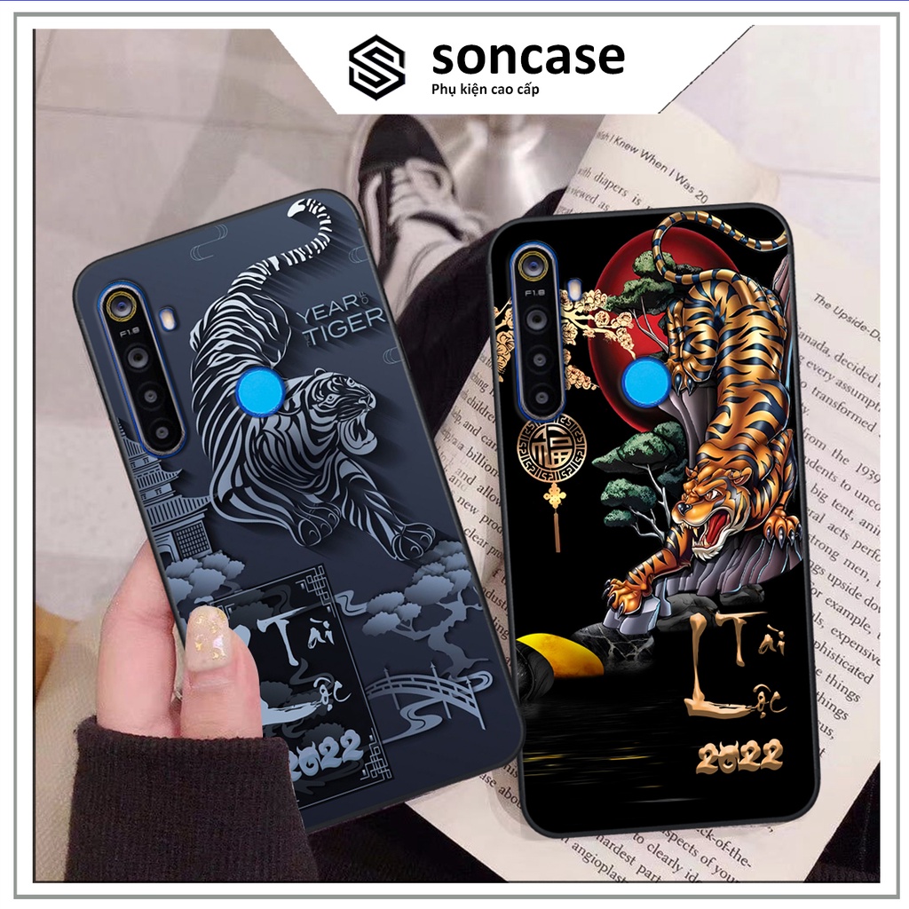 Ốp Realme 5 / 5 Pro / C3 in hình tài lộc,mã đáo ốp lưng cao cấp chất lượng