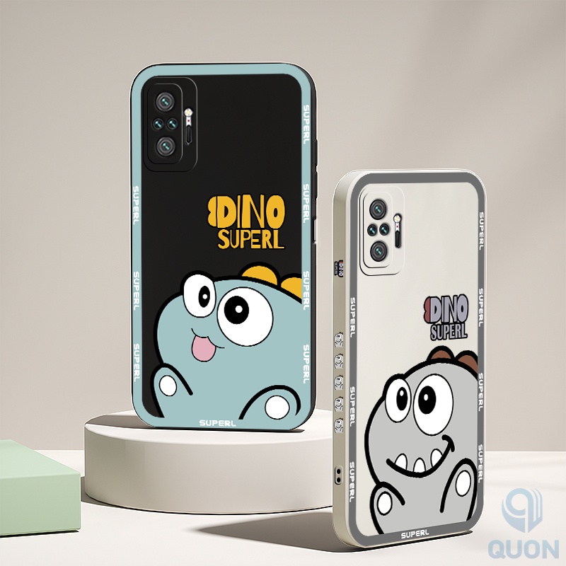 Ốp Điện Thoại TPU Mềm Hình Khủng Long Cho Redmi Note 11 11s 10s 9s 7s 7 7i 8 9 10 pro