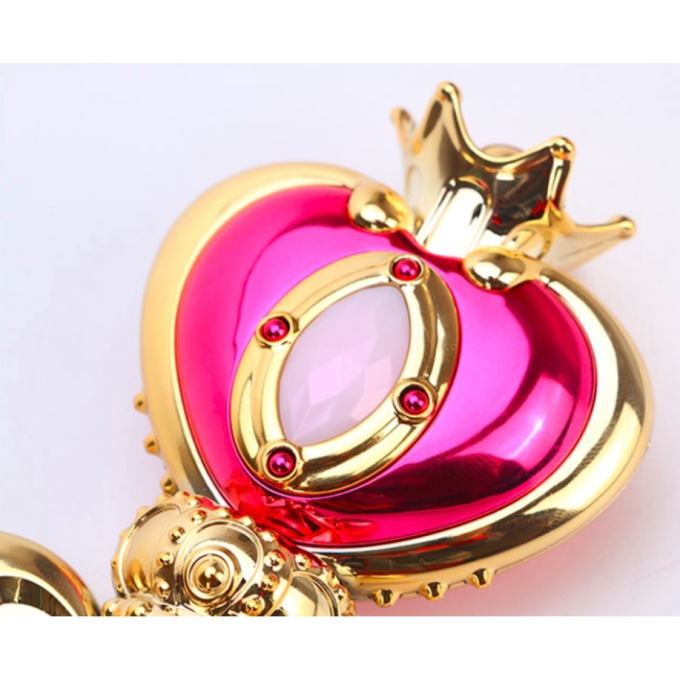 Sailor MOON Magic Wand Stick Rob Cosplay Nhiều Âm thanh & Đèn 19cm