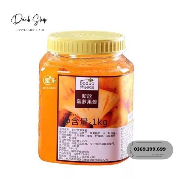 Mứt BODUO Dứa 1.0 kg (Hộp)