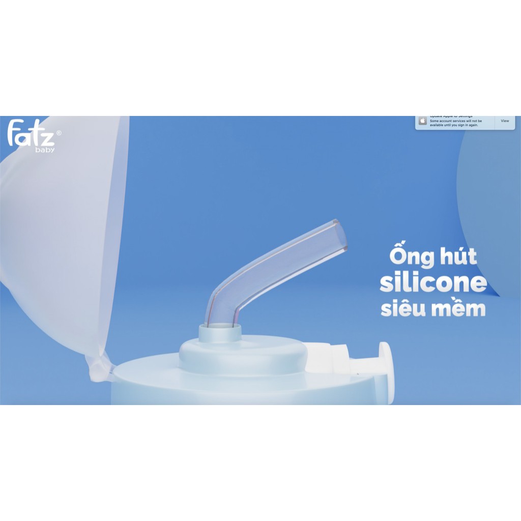 BÌNH NƯỚC TRITAN BẬT HÚT CHO BÉ CÓ PHAO 360 ĐỘ (FATZ)