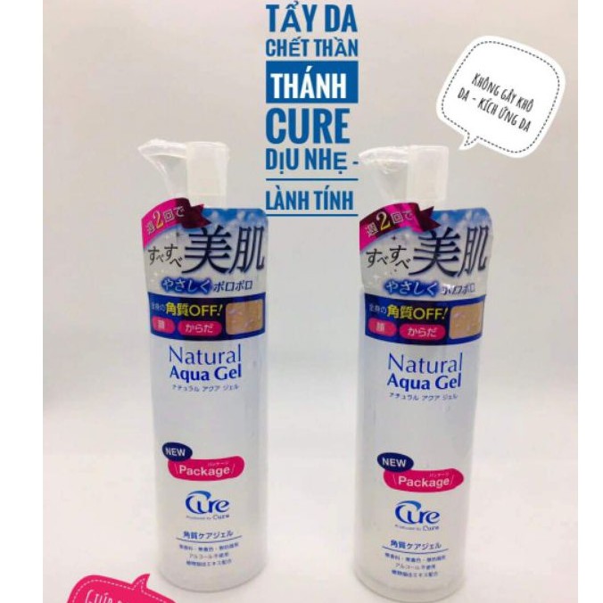 Tẩy Da Chết Cure Natural Aqua Gel Nhật Bản