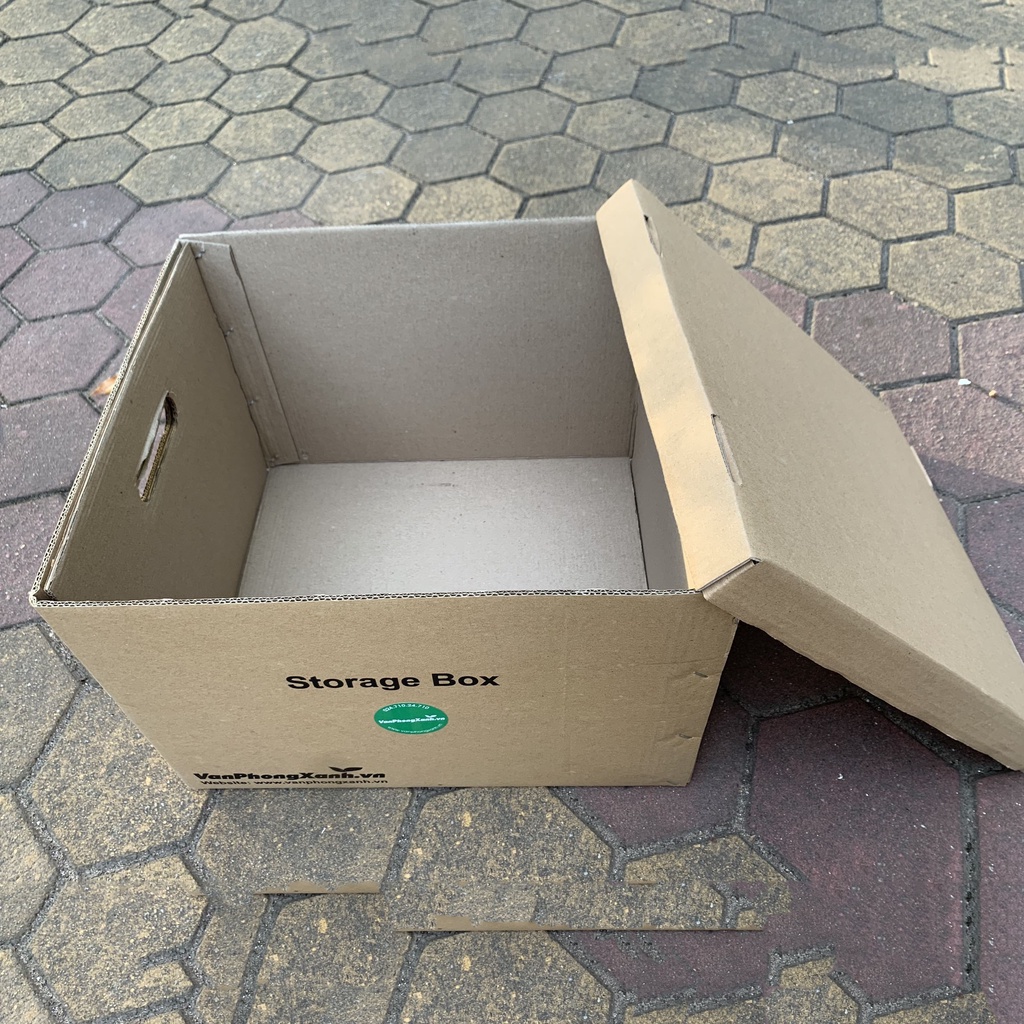 Thùng Carton Nắp Rời Đựng Tài Liệu Chuyên Dụng, 5 Lớp Chắc Chắn Gon Gàng Đông Đô