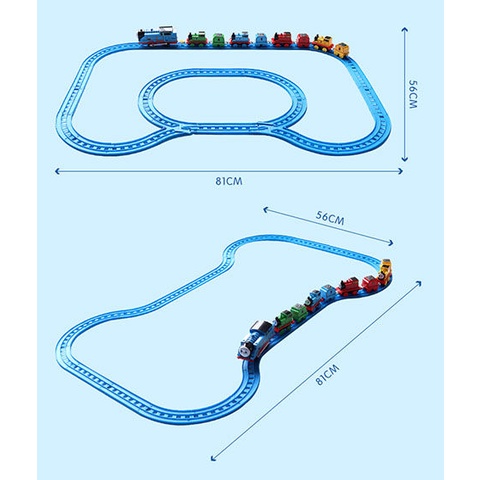 Set 40 Món Đồ Chơi Xe Lửa Thomas Và Những Người Bạn Bằng Kim Loại Nam Châm