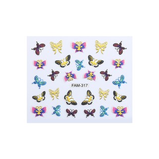 Sticker dán móng nghệ thuật - bộ 30 chiếc
