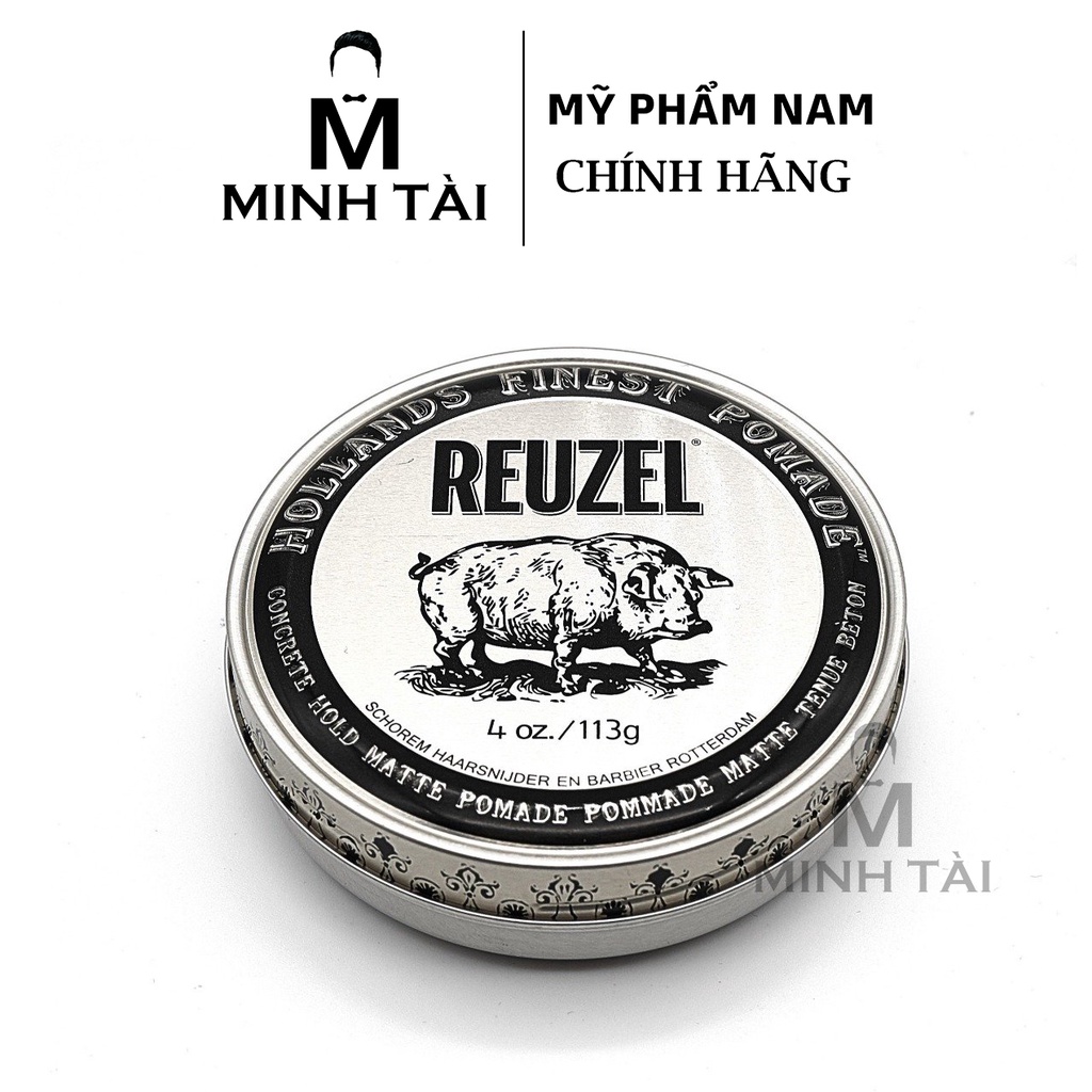 Sáp Vuốt Tóc Nam REUZEL Concrete Pomade