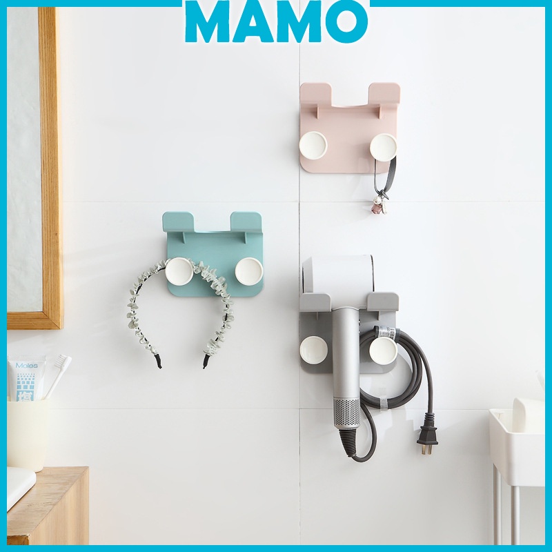 Giá Đỡ Máy Sấy Tóc Gắn Tường Nhiều Màu Độc Đáo Cho Phòng Tắm-LO72