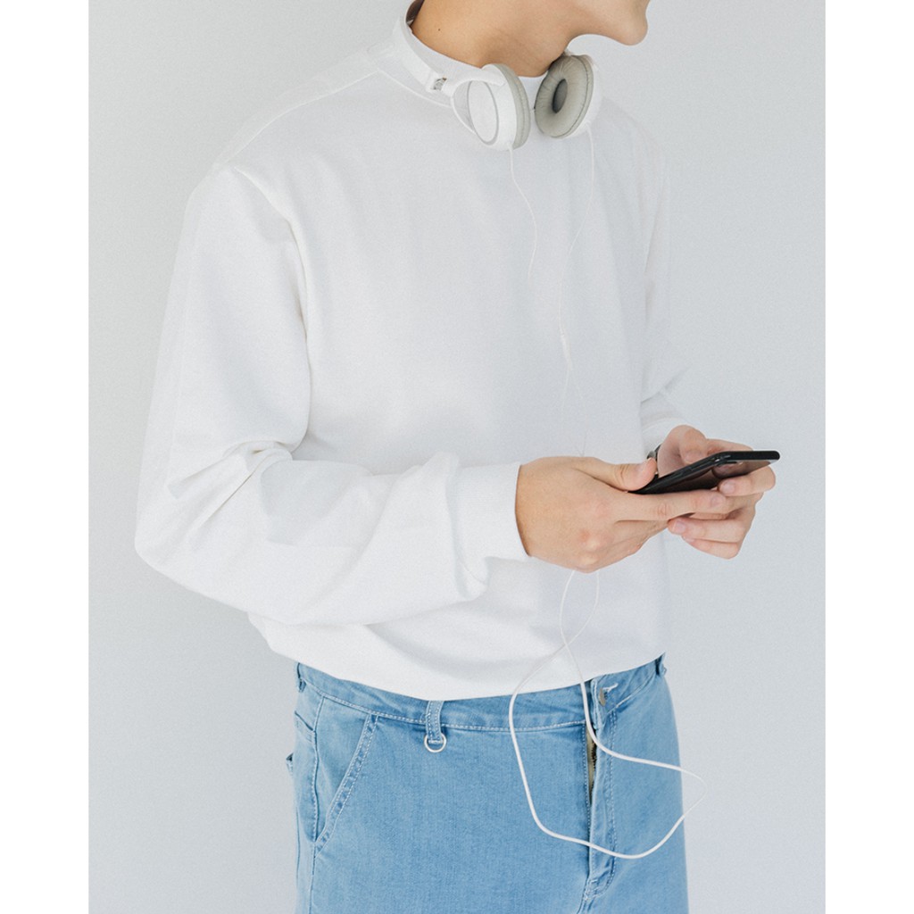 Áo Nỉ Dài Tay Nam SSSTUTTER High-neck Sweatshirt