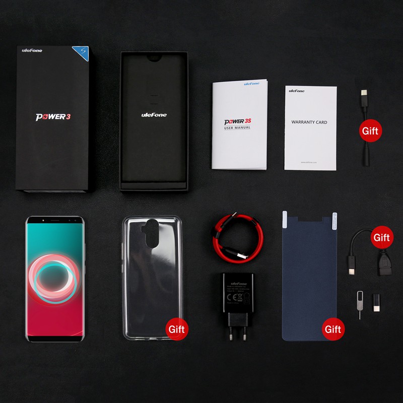 Điện thoại ulefone power 3s vàng mơ