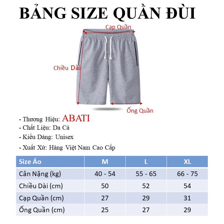 Quần sooc nam nữ form rộng basic unisex cao cấp ABATI Quần đùi nam nữ mặc nhà chất nỉ da cá mềm mịn thoáng mát thể thao