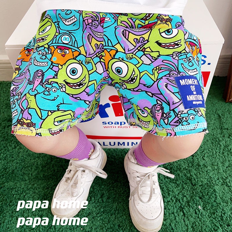 [Clearance] Quần Short Cotton Pha Lụa Lạnh Thời Trang Mùa Hè Nóng Bỏng Cho Bé Trai