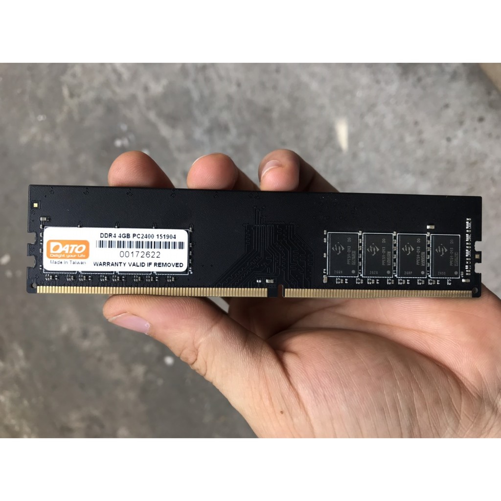 ram cho máy tính bàn DATO ddr4 4gb 2400 19200 bus pc4 decktop PC còn bảo hành anh ngọc
