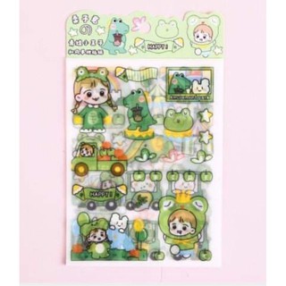 🔹 Sticker Hình Dán Xấp 4 Tấm Combo 10 xấp