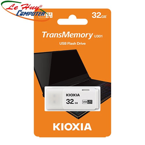 USB Kioxia 32GB USB 3.2 U301 White LU301W032GG4