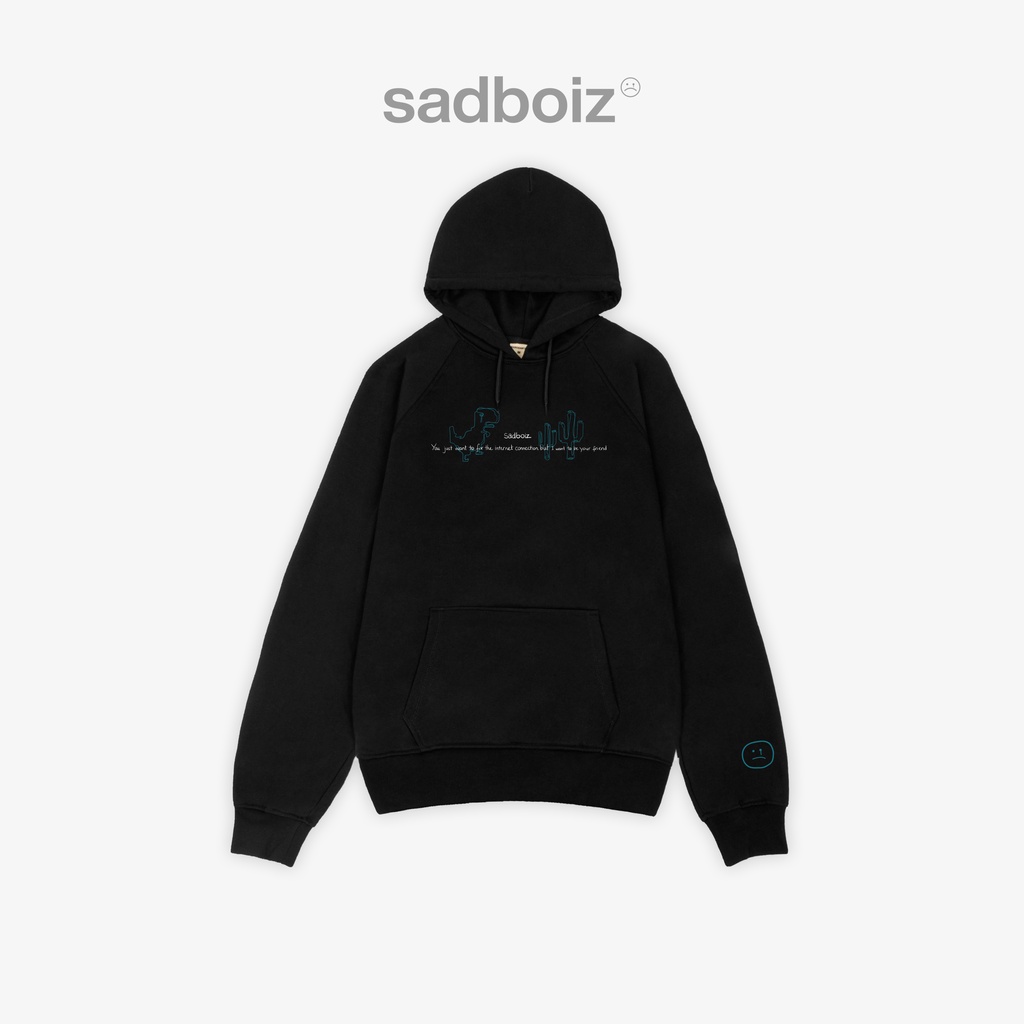 Áo hoodie SADBOIZ Saddino Black