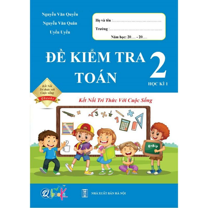 Sách - Combo Đề Kiểm Tra Và Bài Tập Tuần Toán Và Tiếng Việt Lớp 2 - Kết Nối Tri Thức Với Cuộc Sống - Học Kì 1