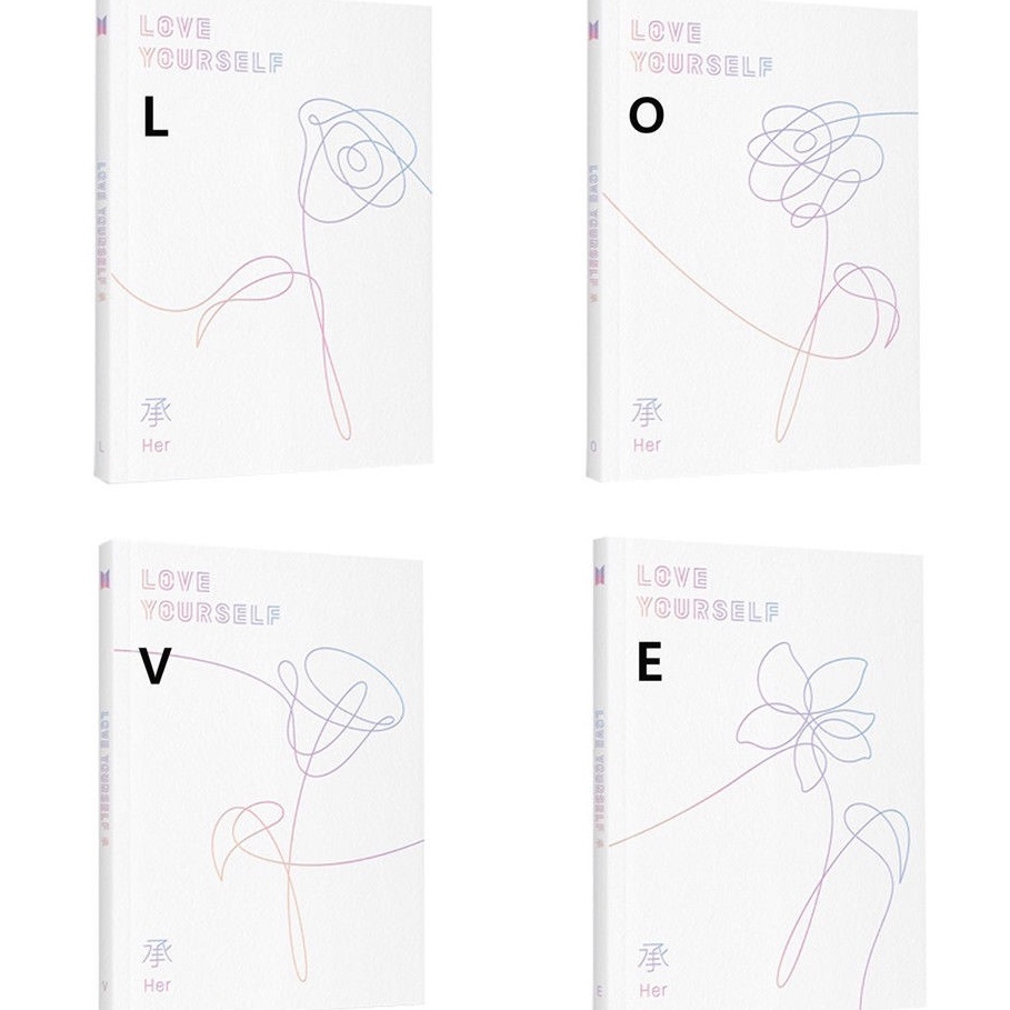 [Mã LIFEXANH03 giảm 10% đơn 500K] Có sẵn Bts Love Yourself Her album trang trí