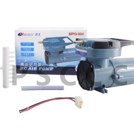 Máy thổi khí oxy xài bình 12v Resun MPQ 904