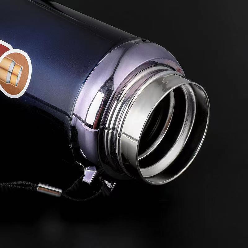 Bình giữ nhiệt inox 316 dung tích 1000ml 2 lớp cách nhiệt, có dây treo và lưới lọc