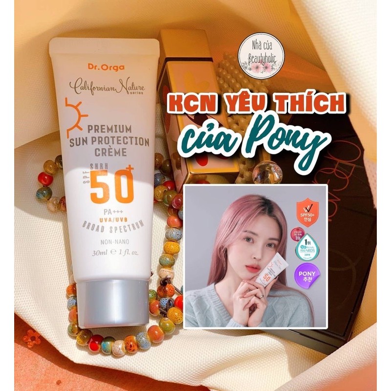 Kem chống nắng DR.ORGA PREMIUM SUN PROTECTION CREME