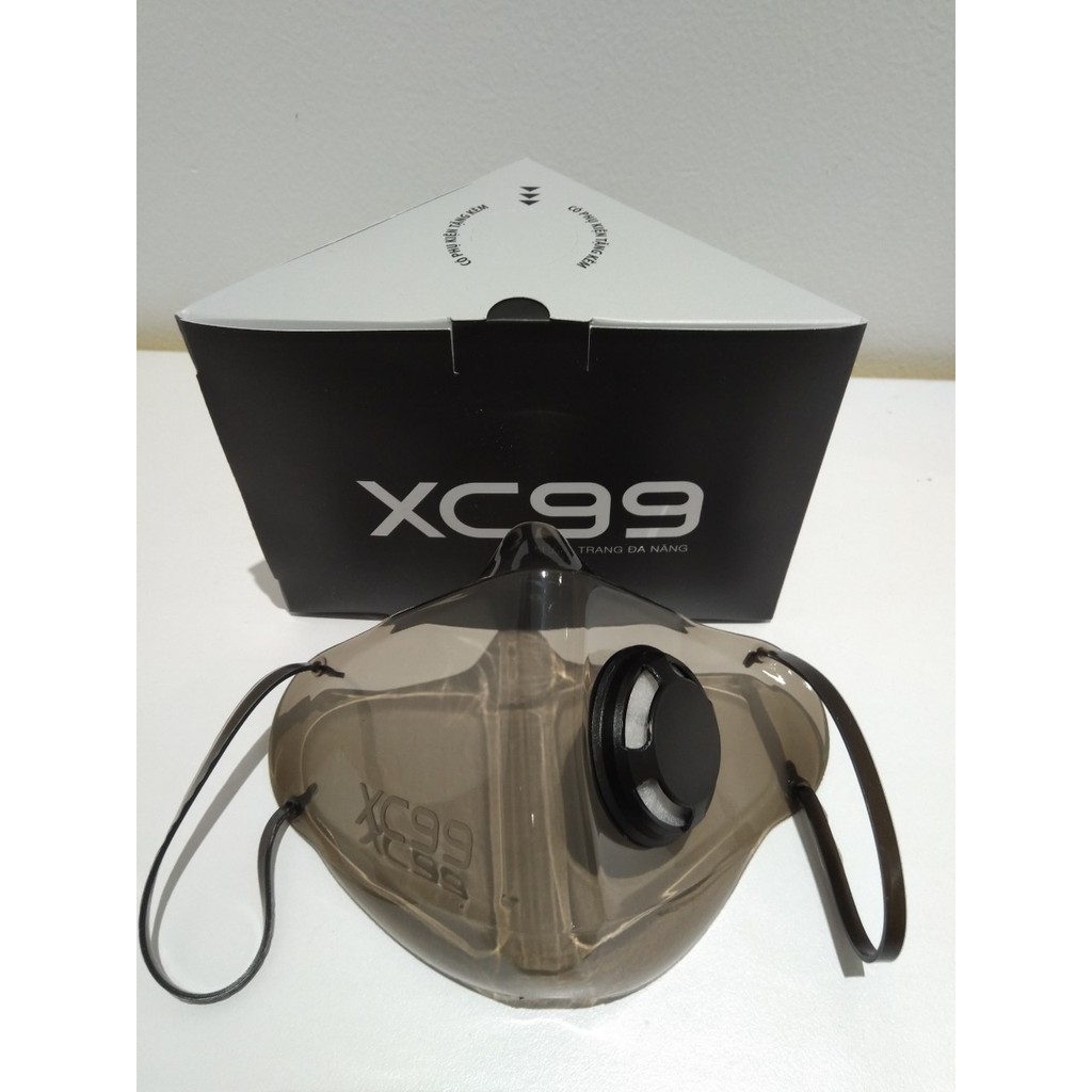 XC99 [TRONG SUỐT, ĐEN, TRẮNG, KHÓI] - KHẨU TRANG NHỰA 3D (MADE IN VIETNAM) | BigBuy360 - bigbuy360.vn