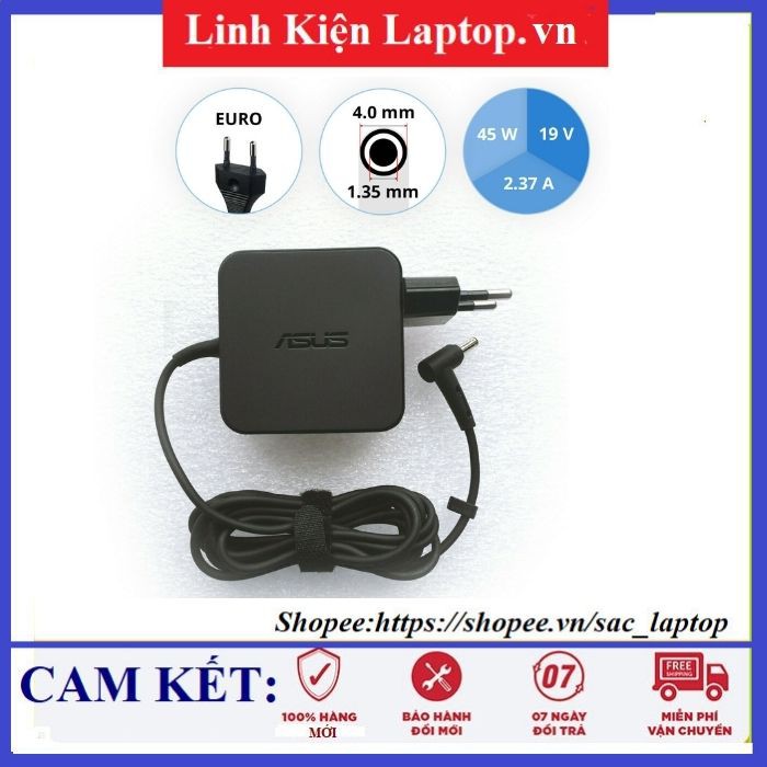 Sạc Asus VivoBook X201E X202E Q200E S200E F201E - SẠC ZIN NHÂP KHẨU