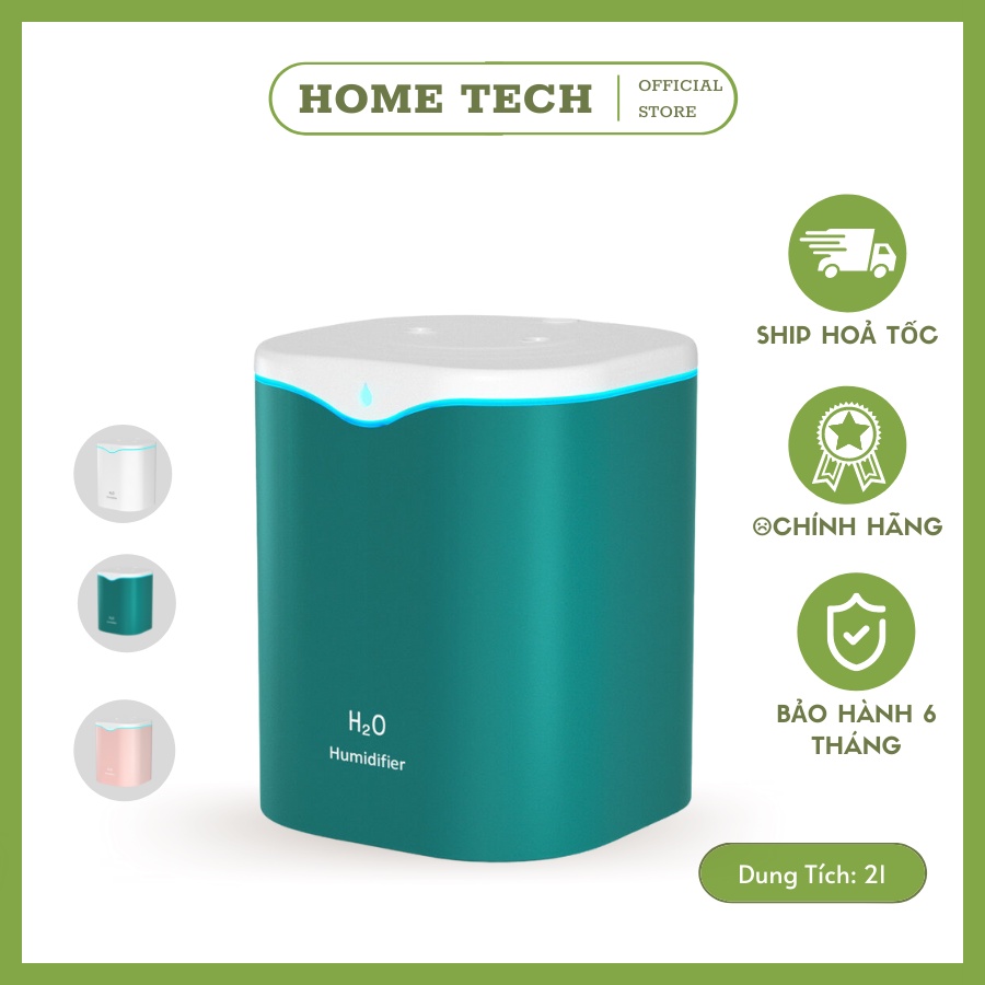 Máy Phun Sương Tinh Dầu Phòng Ngủ Cỡ Lớn 2L Xông Phòng Khuếch Tán Toả Hương Thơm Tạo Độ Ẩm Khử Mùi Đuổi Muỗi Côn Trùng