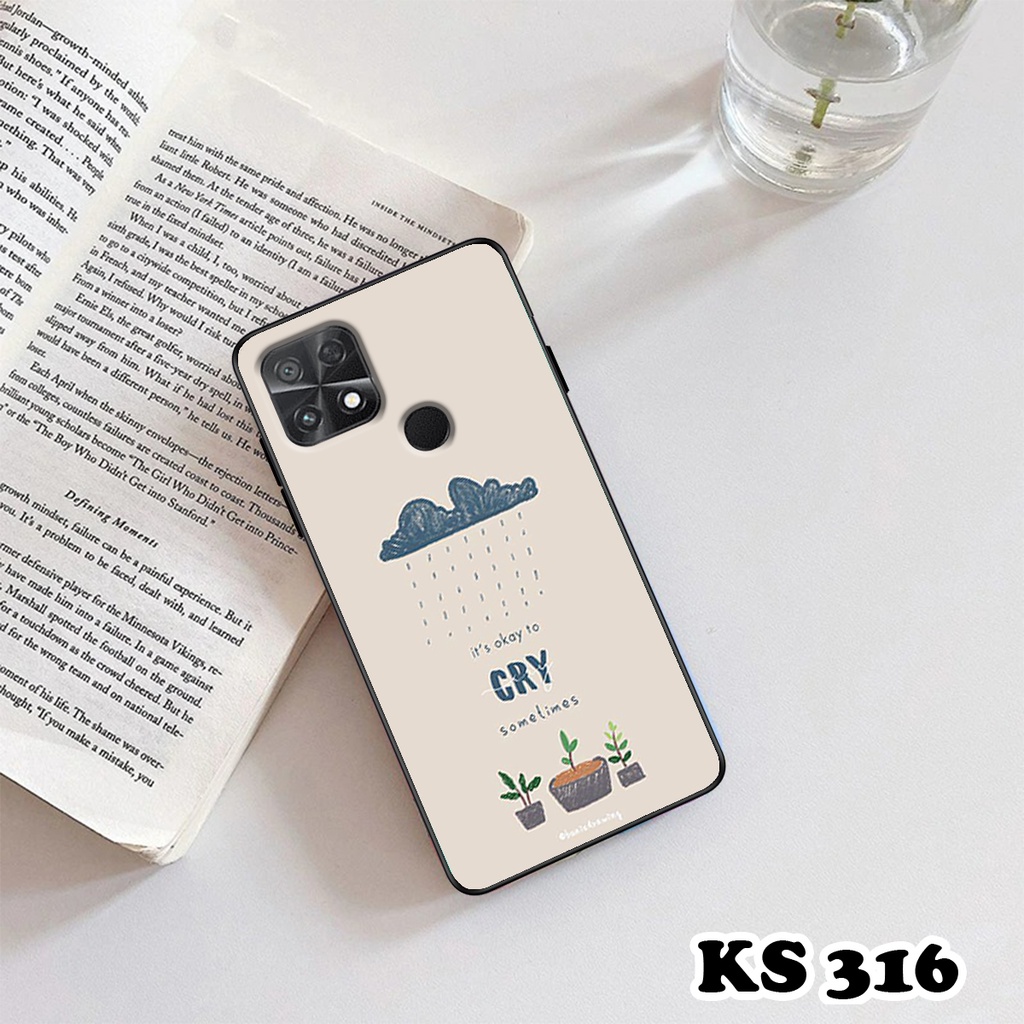 Ốp lưng Poco C40 4G - Ốp in hình BlueSky - lưng nhám viền TPU cao cấp