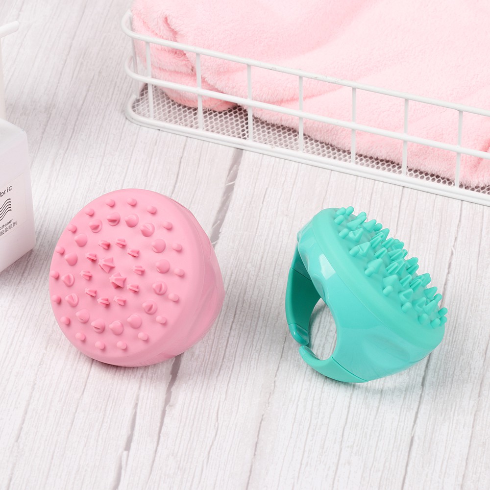 Bàn Chải Silicone Mát Xa Tẩy Tế Bào Chết Khi Tắm / Spa Cho Nữ