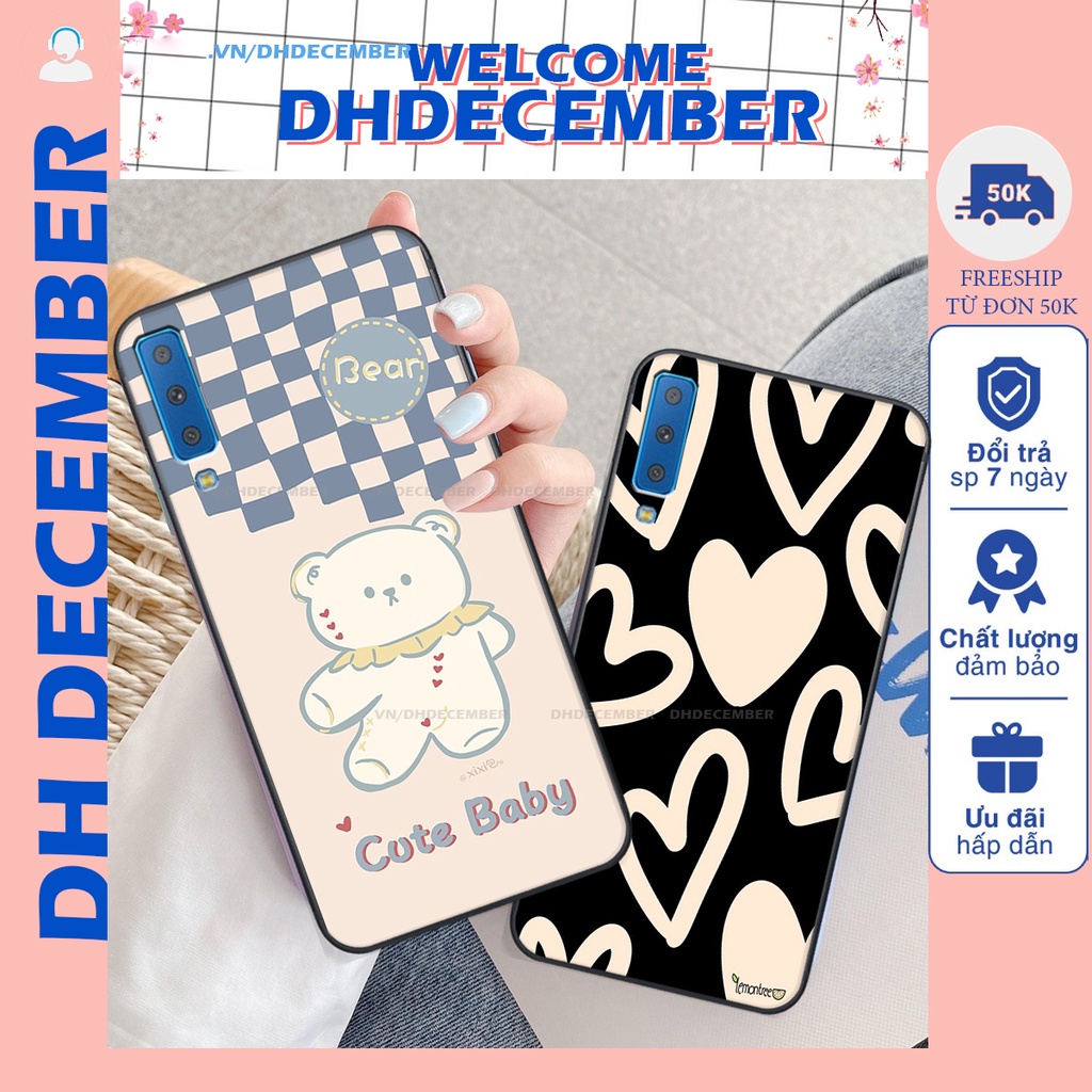 Ốp lưng Samsung Galaxy A7 2018 in hình 3D  doll@ siêu chất - nhân vật H.OẠT H.ÌNH