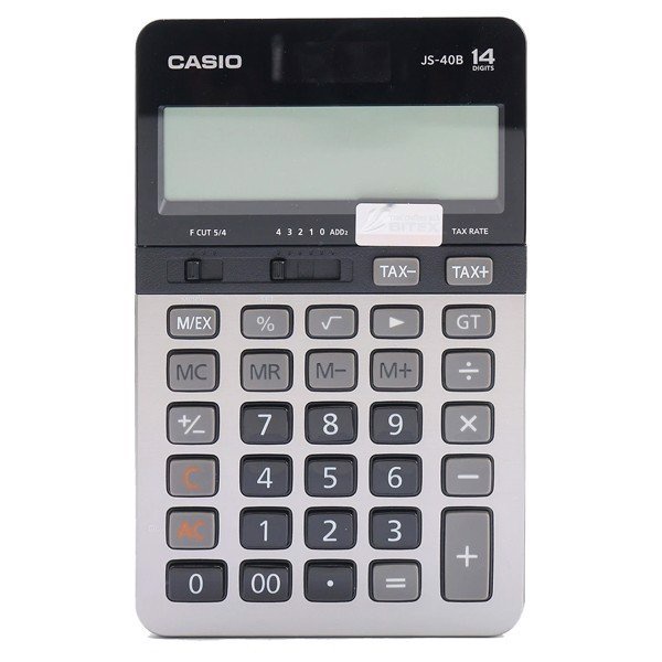 Máy Tính Văn Phòng Casio JS-40B - Màu Đen - 4549526611582