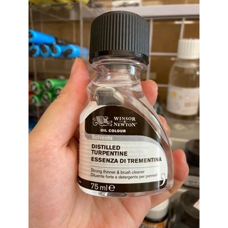 [Thanh lý] Dung môi cho sơn dầu, Dầu lanh, 75ml, WInsor & Newton, Cold Pressed Linseed Oil