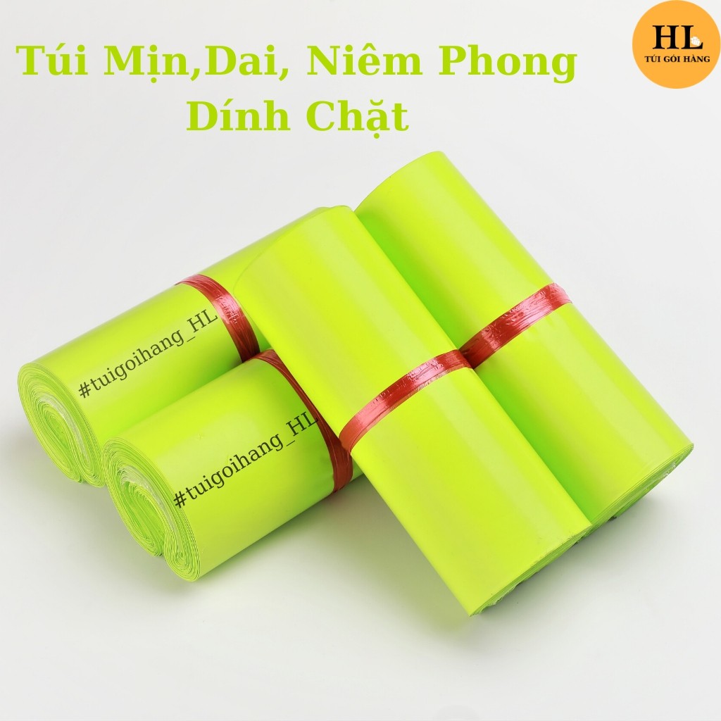 Túi Gói Hàng HL01-4 Chất Lượng Cao Cấp Size 30 x 42 Màu Xanh Lá