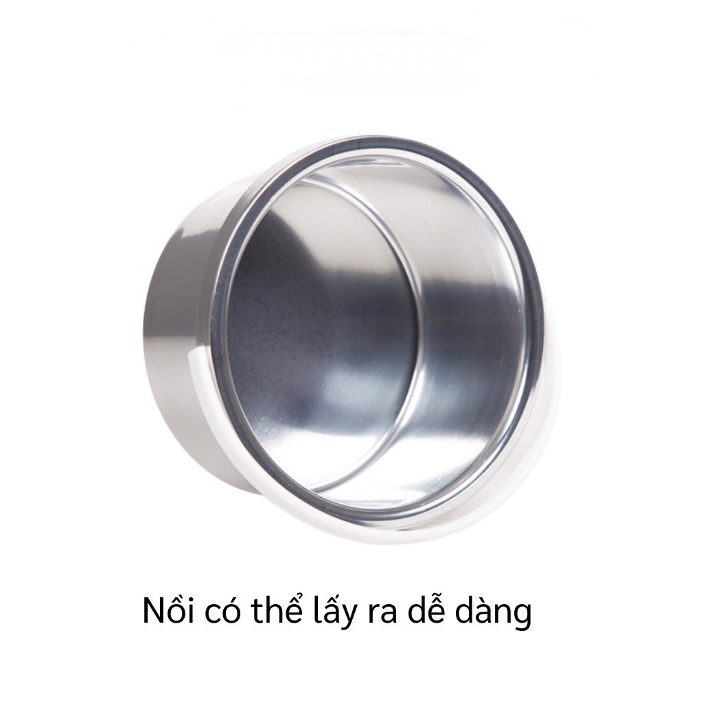 Nồi Nấu Sáp wax lông Prowax 200, công suất gấp 2 lần Nồi Prowax 100, thời gian nấu sáp 5-7 phút.