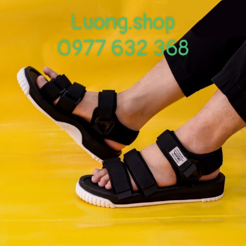 (Fullbox)Sandal Vento Chính hãng NV-SD9801 Đen/xanh/xám/rêu