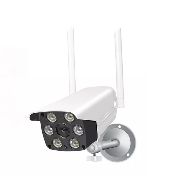 Camera IP wifi ngoài trời Gulink GLT506 FullHD 1080P đàm thoại 2 chiều - đèn flash màu ban đêm (Trắng) phụ kiện 1986