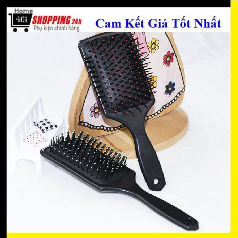 Lược Chải Tóc Gỡ Rối Bản Lớn – Lược Spa Cho Tóc Xoăn (Size 23 - 7.5 Cm)