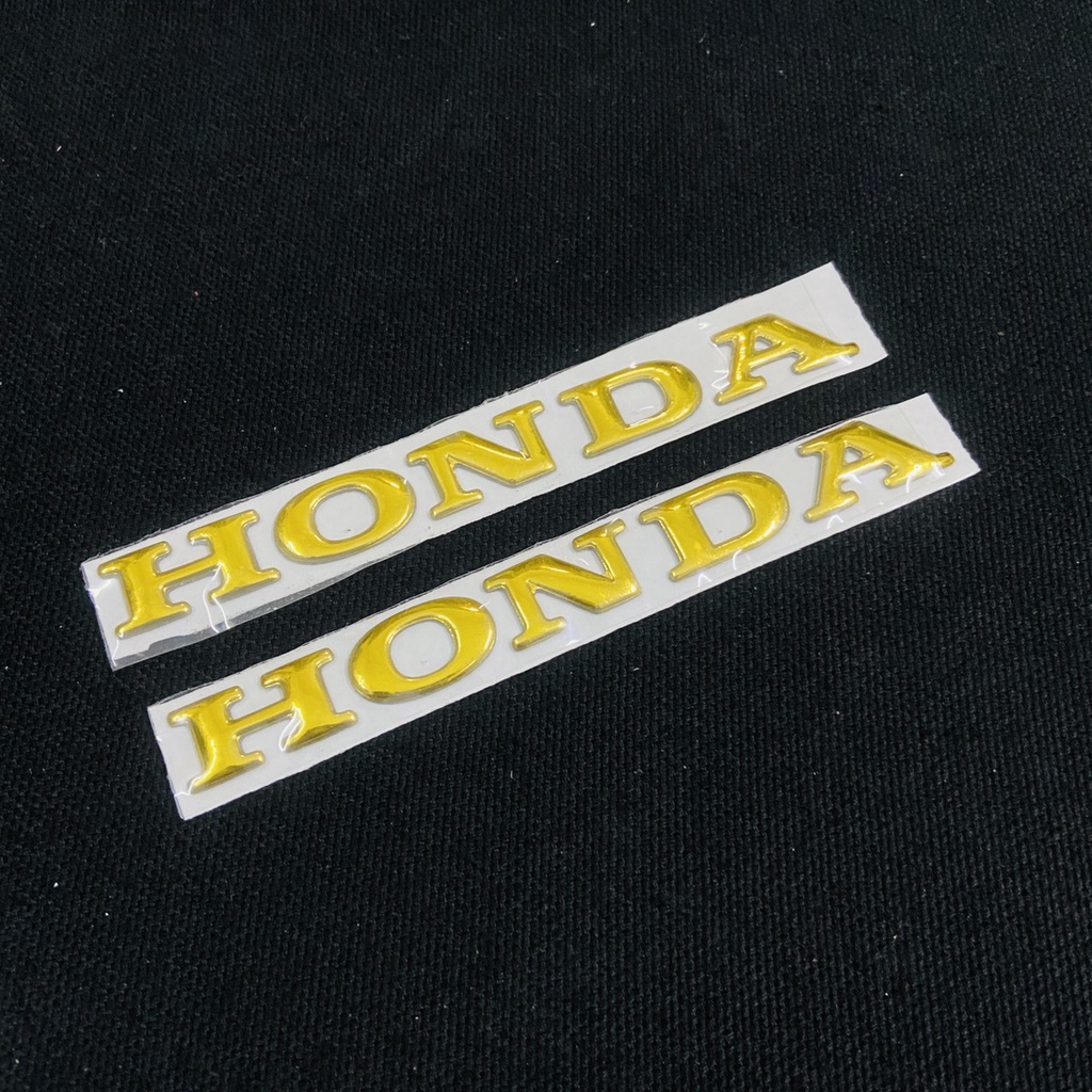 TEM LOGO HONDA,TEM CHỮ HONDA NỔI DÁN TRANG TRÍ CÁC DÒNG XE CAO CẤP SIÊU SANG