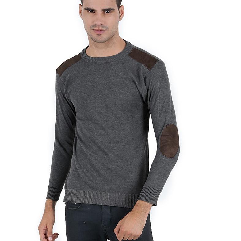 SIKU Áo Sweater nam tay dài chất liệu da lộn | BigBuy360 - bigbuy360.vn
