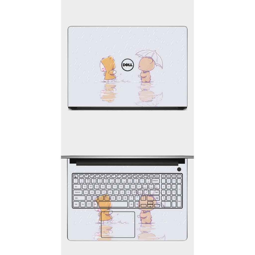 SKIN LAPTOP COUPLE  CUTE. Full Các Dòng Như: Dell, Hp, Acer, Asus, Macbook,...