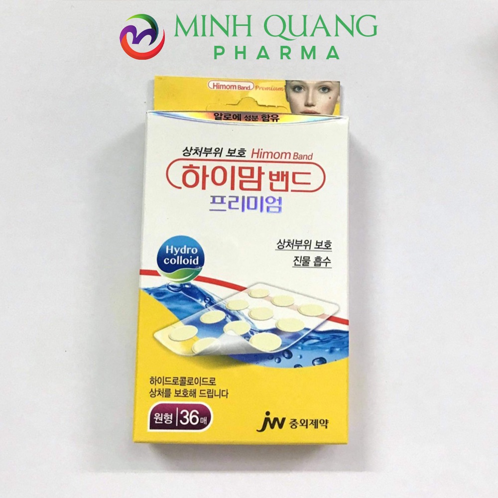 Miếng dán mụn HIMOM BAND hộp 36 miếng