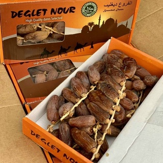 [Hộp 500gr] Chà là khô nguyên cành Deglet Nour