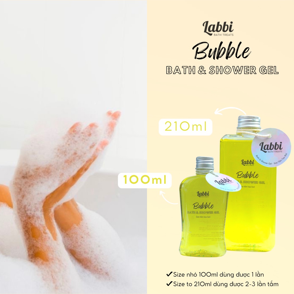 MELODY [Labbi] Tạo bọt bồn tắm / Gel tắm tạo bọt / Bubble Gels