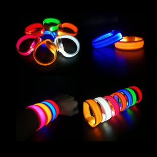 [Video sản phẩm] Vòng Đeo Tay Phát Sáng, Vòng Đeo Tay Đèn Led, Vòng Tay Led,Ánh Sáng Rực, Sử Dụng Pin