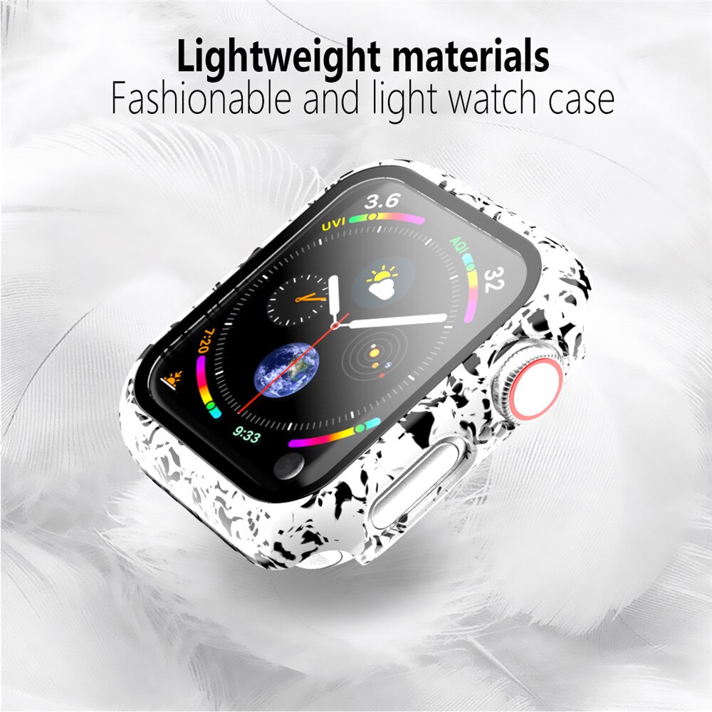 Kính Pc Cứng Bảo Vệ Màn Hình Đồng Hồ Apple Watch Se Series 6 5 4 3 Iwatch 40mm 44mm 38mm 42mm