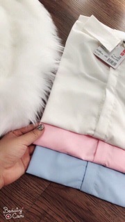 Áo sơ mi cộc tay nữ