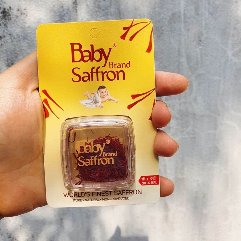 [CAM KẾT CHÍNH HÃNG] Baby Saffron Nhuỵ Hoa Nghệ Tây 1Gram Nhập Khẩu Chính Nghạch 100%