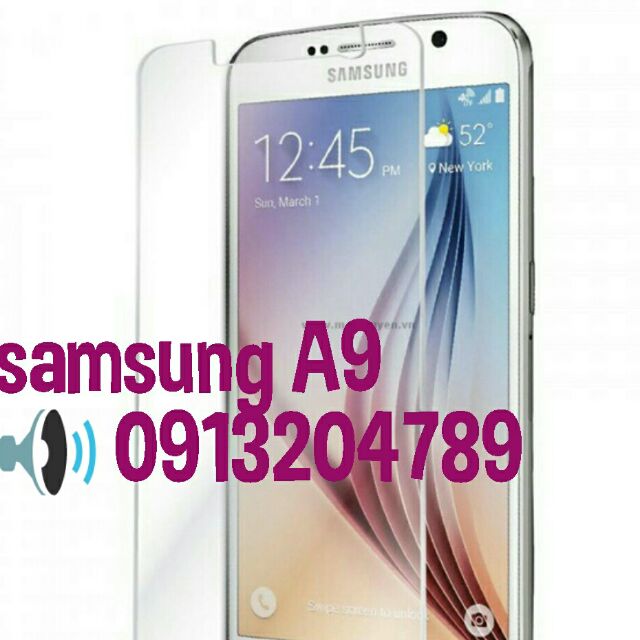 bộ 3 dán kính cường lực samsung A9/A9PRO