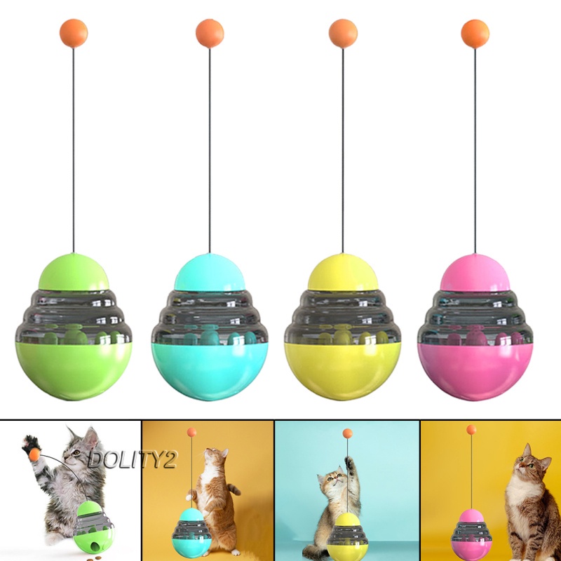 [Dolity2] Đồ Chơi Tương Tác Giữ Thăng Bằng Thức Ăn Cho Mèo