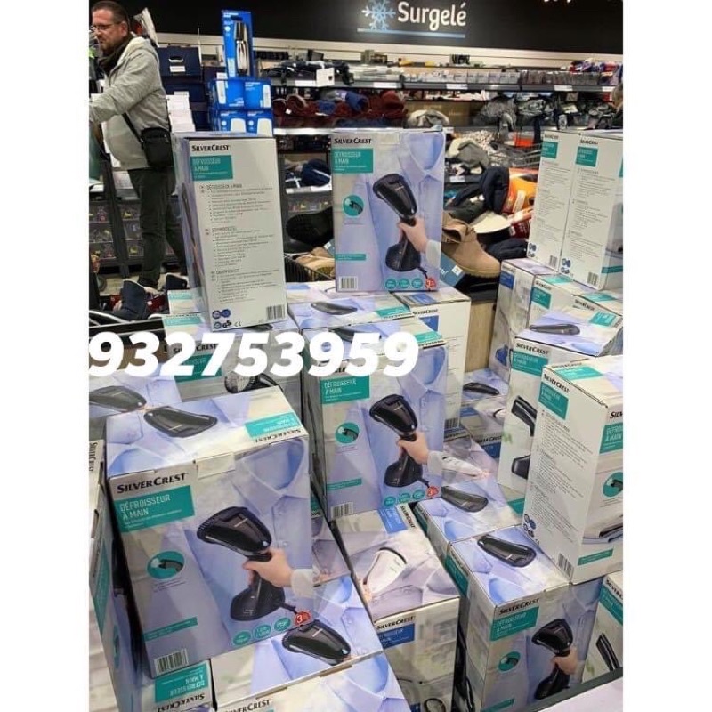 Bàn ủi hơi nước Silver Crest Đức